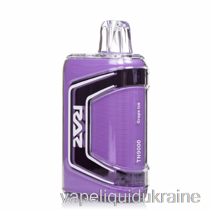 Vape Liquid Ukraine RAZ TN9000 Disposable Grape Ice